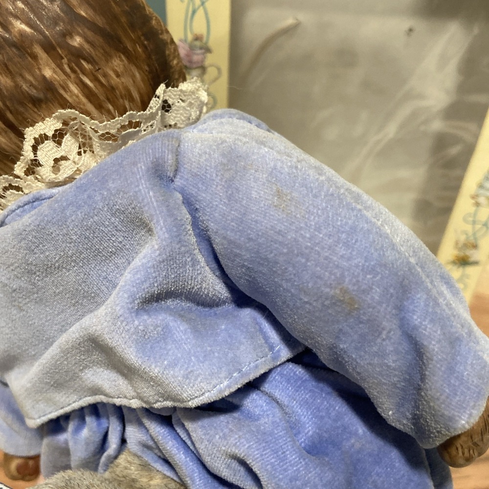 1987 Eden Toys Beatrix Potter Collection "Tom Kitten" Porcelain Head with box - Picture 8 of 8